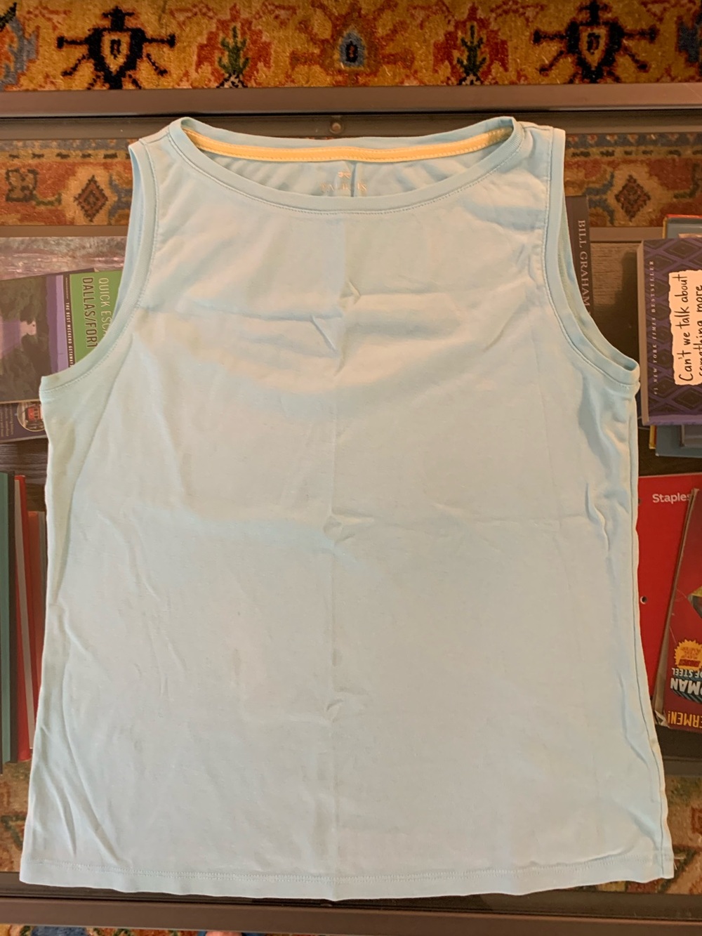 Talbots Light Blue Sleeveless Tank Top